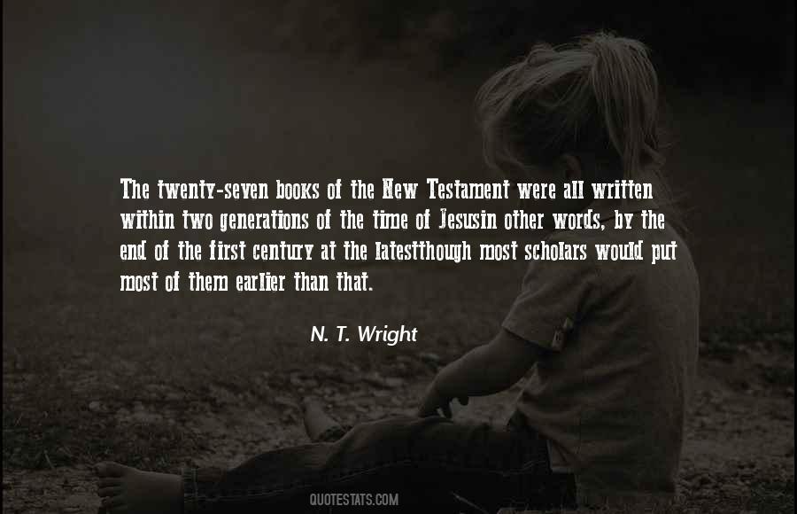 Quotes About New Testament #1019541