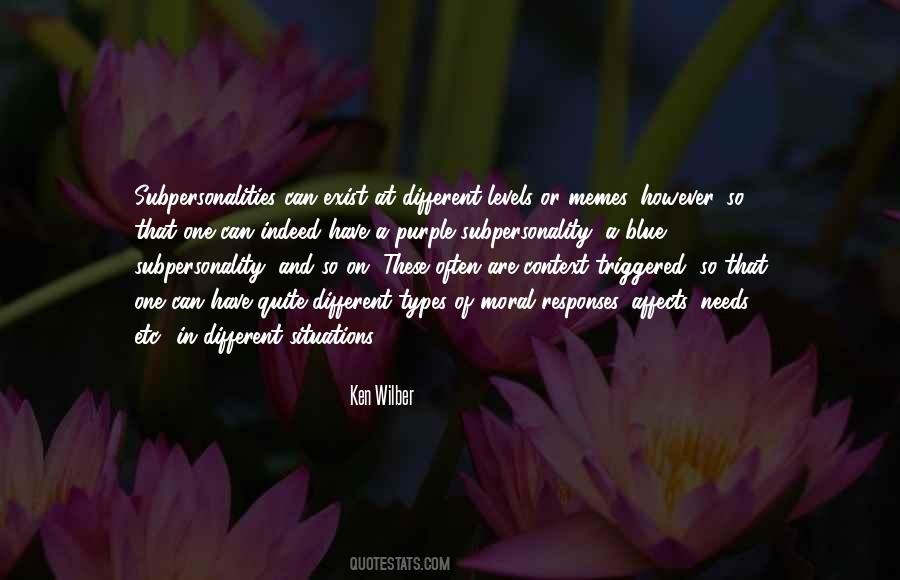 Purple And Blue Quotes #1096671