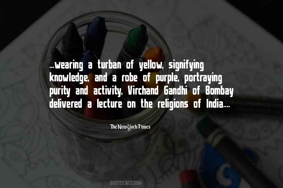 Purple And Yellow Quotes #892332