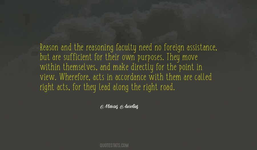 Purpose And Reason Quotes #1791397
