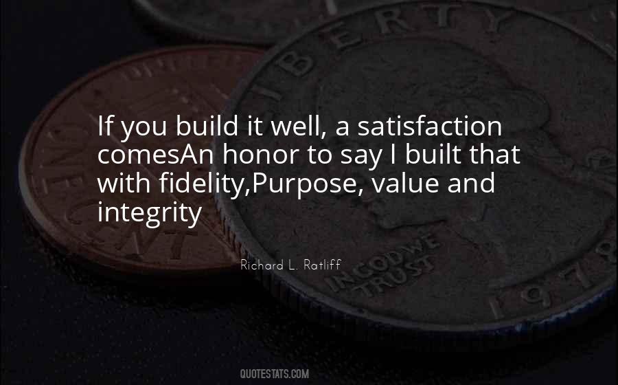 Purpose And Value Quotes #481575
