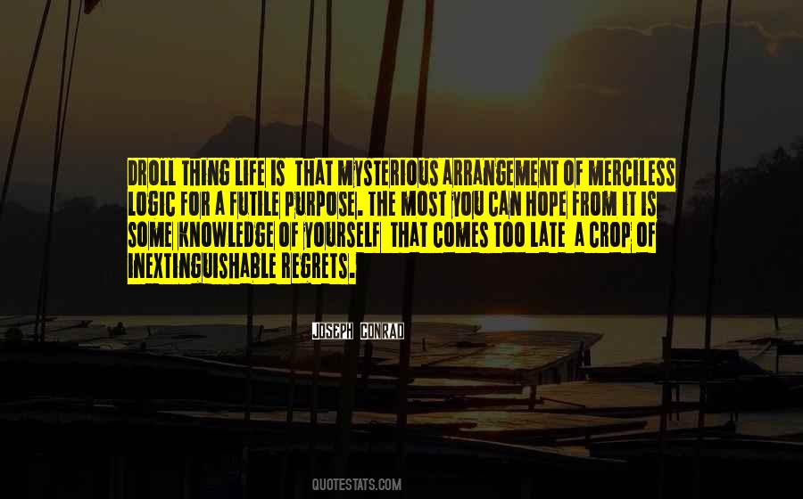 Purpose Of Knowledge Quotes #773211