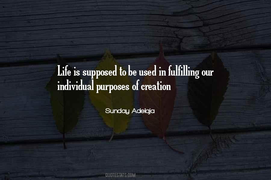 Purpose Of Our Life Quotes #635098