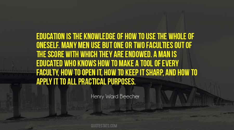 Purposes Of Education Quotes #924121