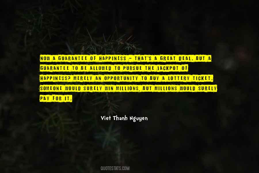 Pursue Of Happiness Quotes #454197