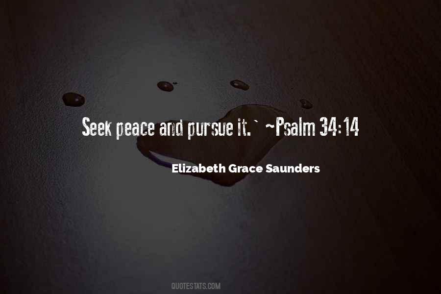 Pursue Peace Quotes #1196799