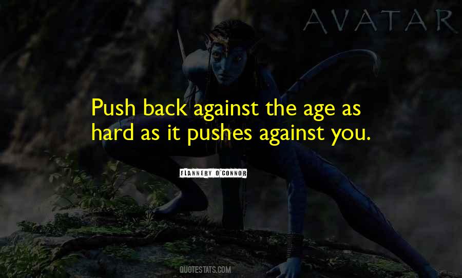 Push Back Quotes #1335808