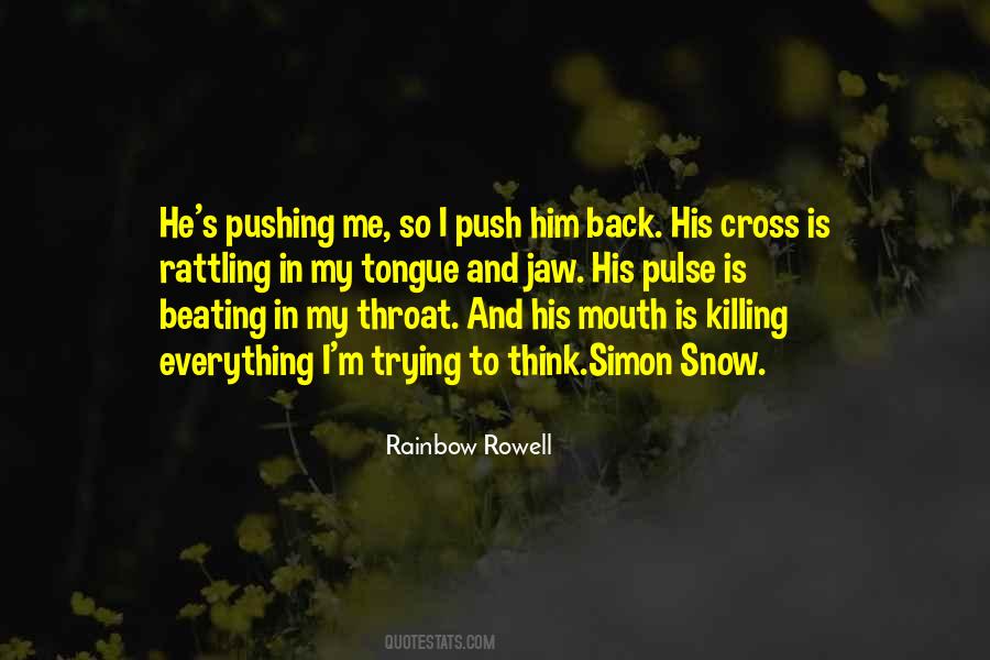 Push Back Quotes #166628