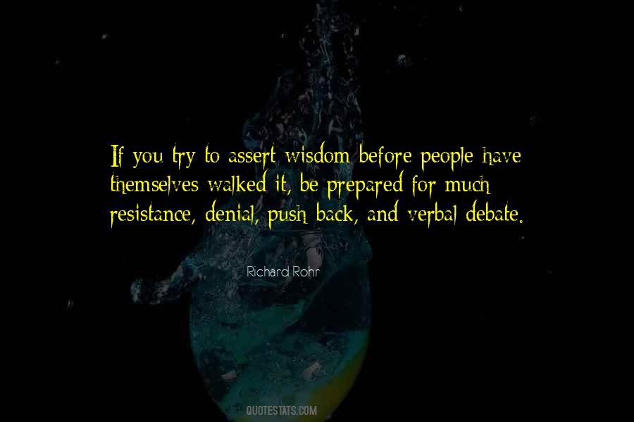 Push Back Quotes #1872428