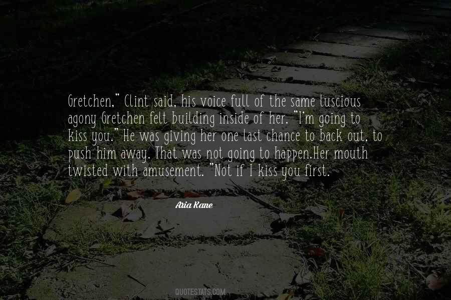 Push Back Quotes #267119