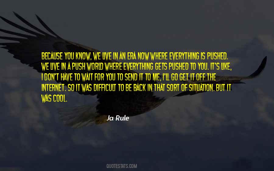 Push Back Quotes #382722