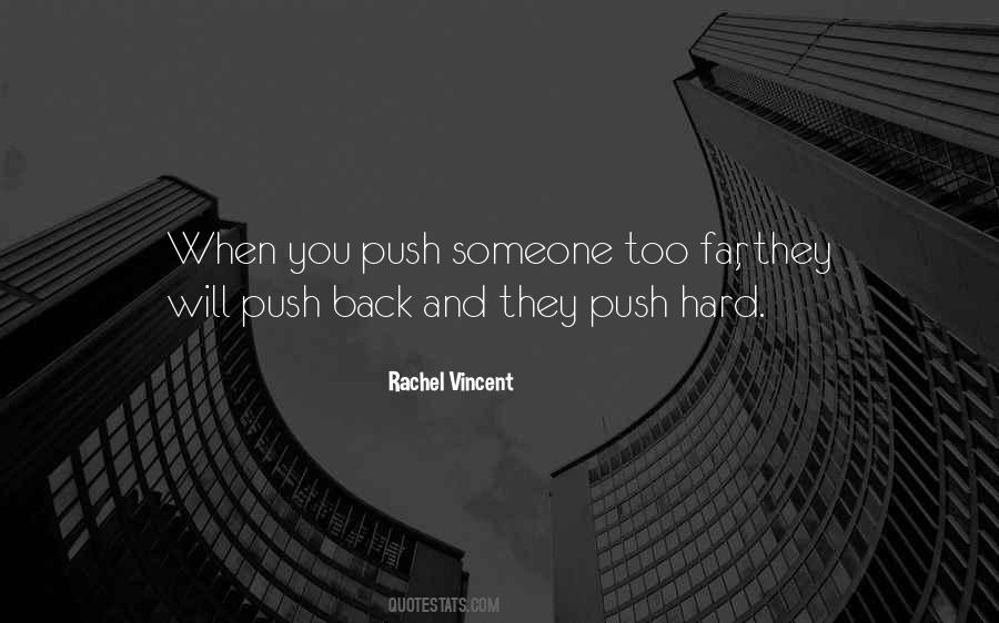 Push Back Quotes #658457