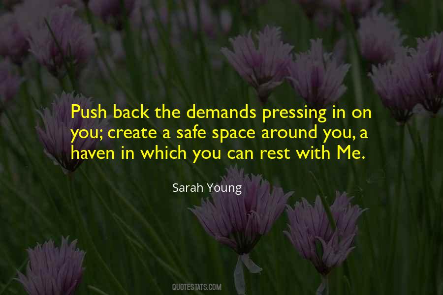 Push Back Quotes #700310