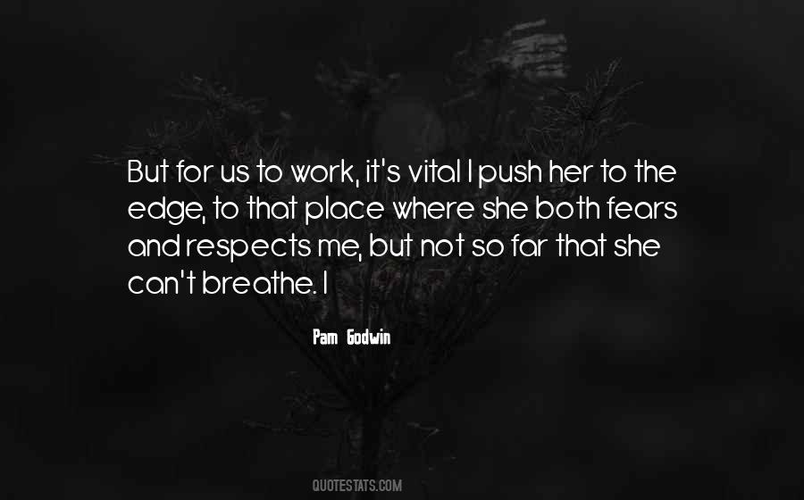 Push Over The Edge Quotes #1647648