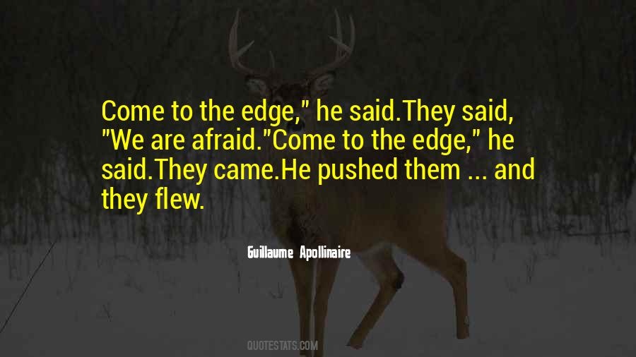 Pushed Over The Edge Quotes #1565674