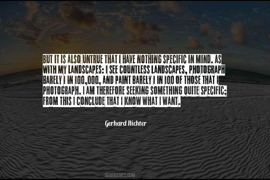 Quotes About Gerhard Richter #1048067