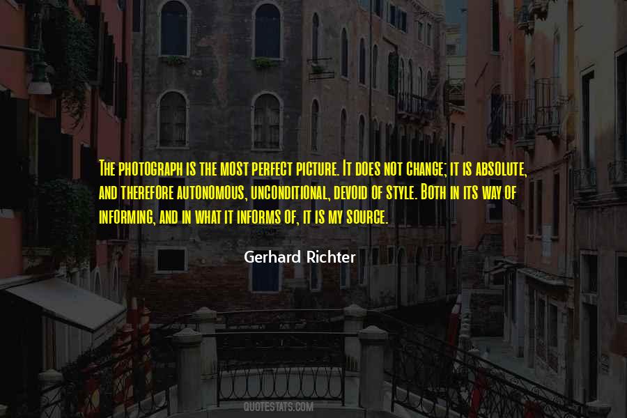 Quotes About Gerhard Richter #1547412