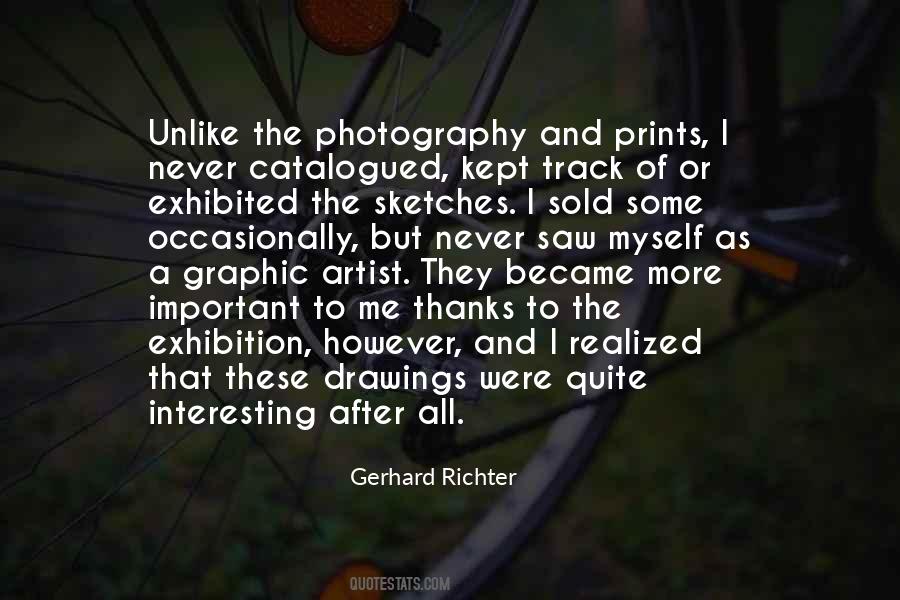 Quotes About Gerhard Richter #489811