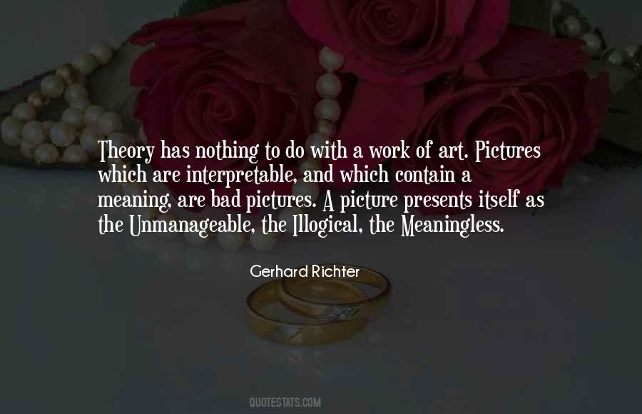 Quotes About Gerhard Richter #812911