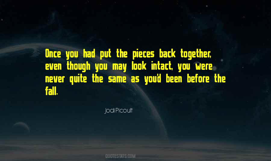 Put Back Together Quotes #205481