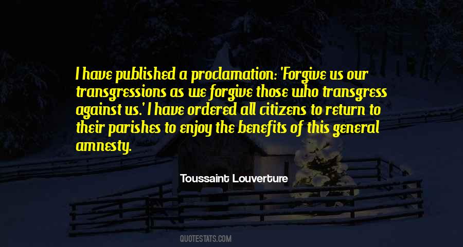 Quotes About Toussaint Louverture #1411754