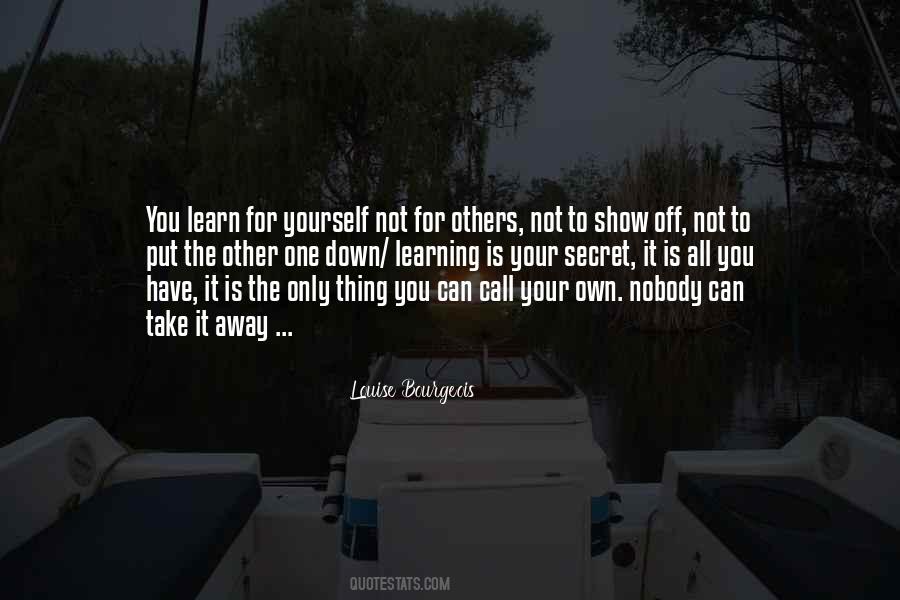 Put Others Down Quotes #1127305