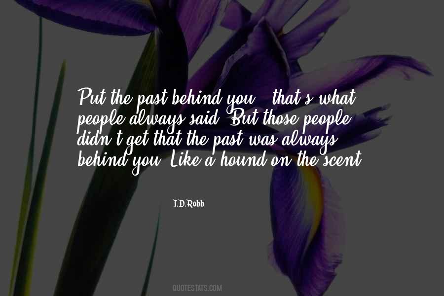 Put The Past Behind Us Quotes #131158