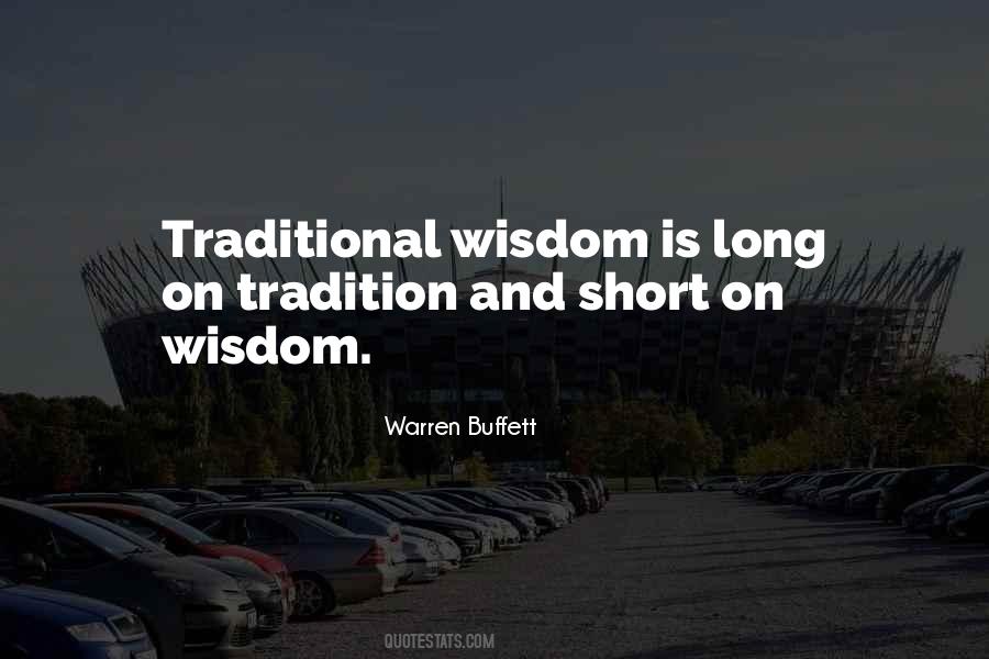 Quotes About Warren Buffett #36278