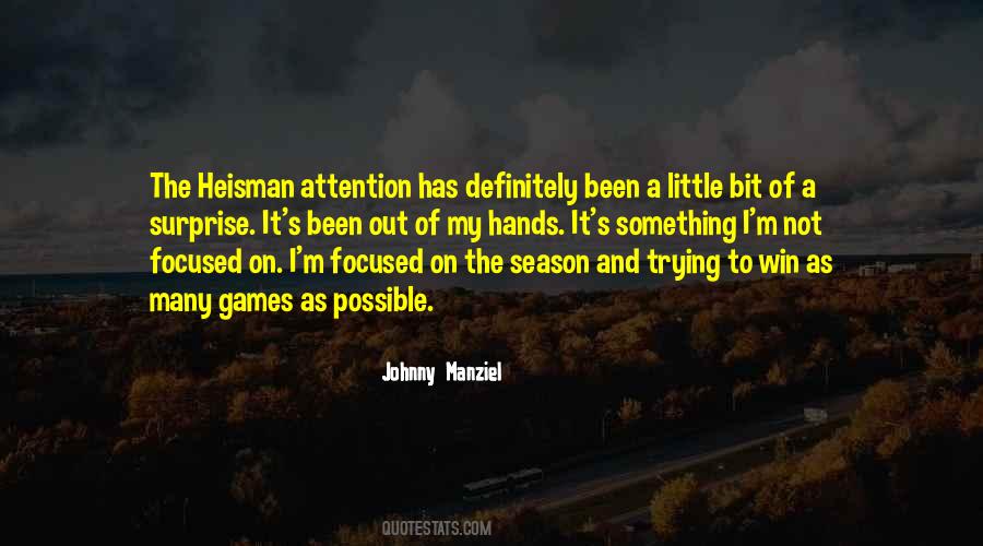 Quotes About Johnny Manziel #646472