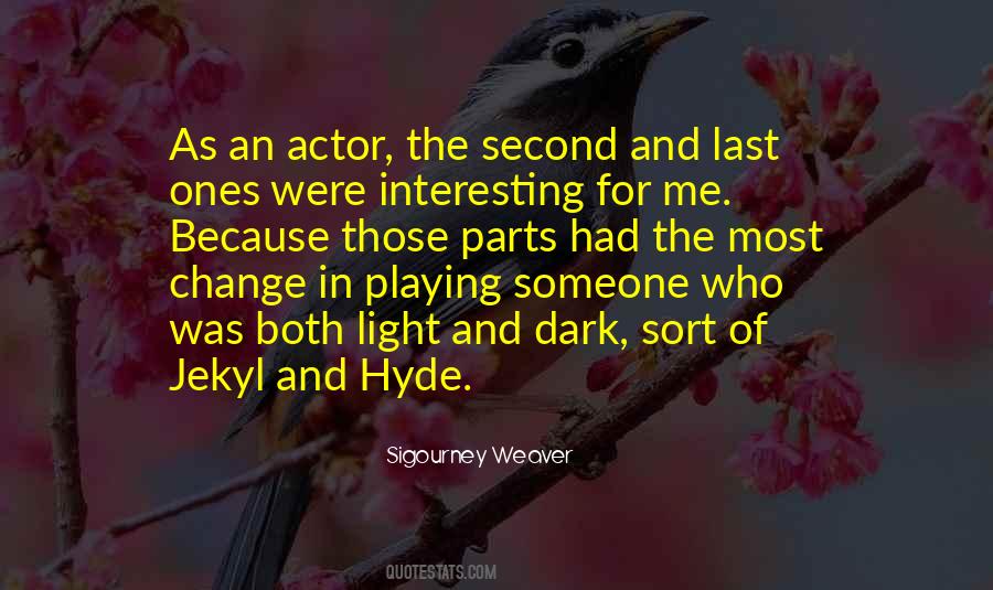 Quotes About Hyde #1147408