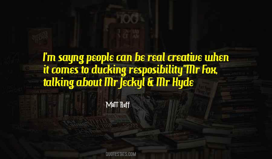 Quotes About Hyde #146250