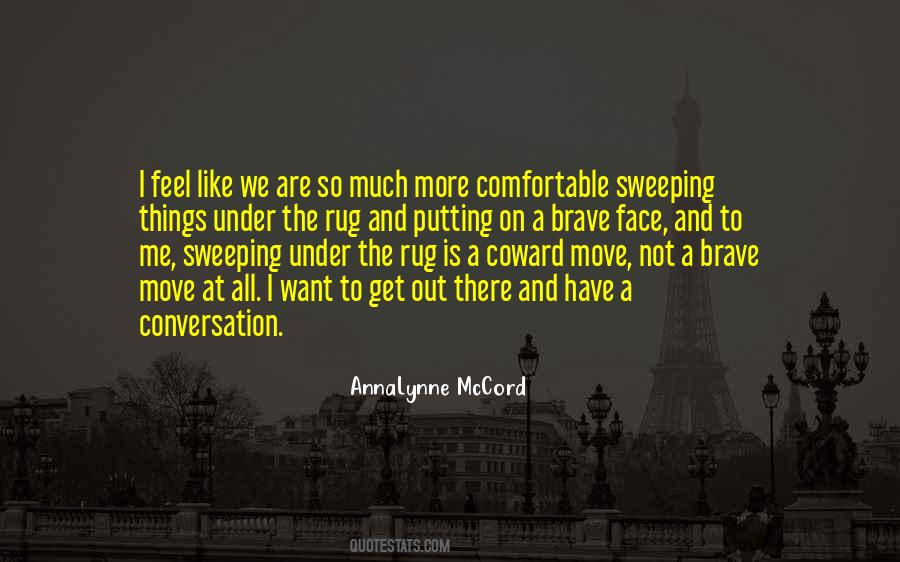 Putting On A Brave Face Quotes #1806920