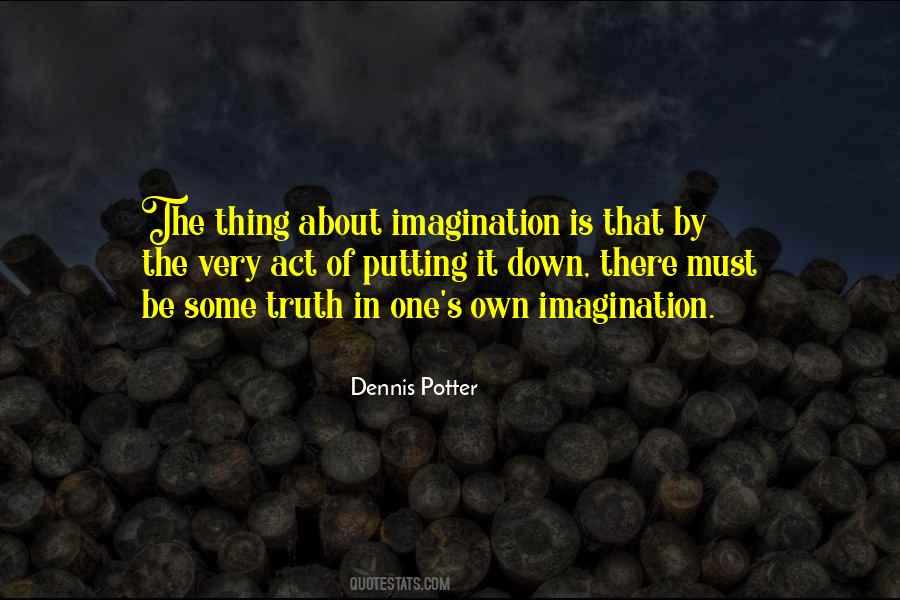 Putting On An Act Quotes #437658