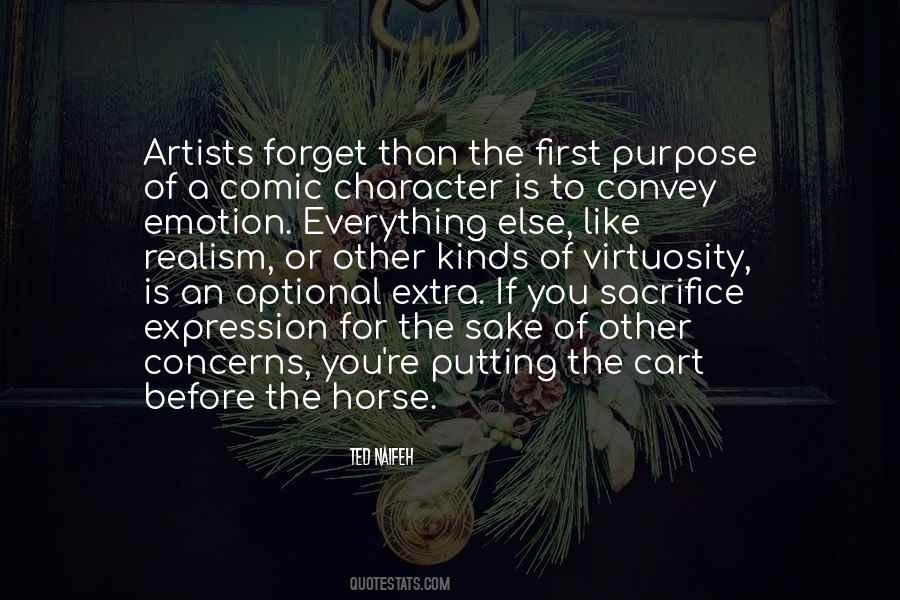 Putting The Cart Before The Horse Quotes #940025