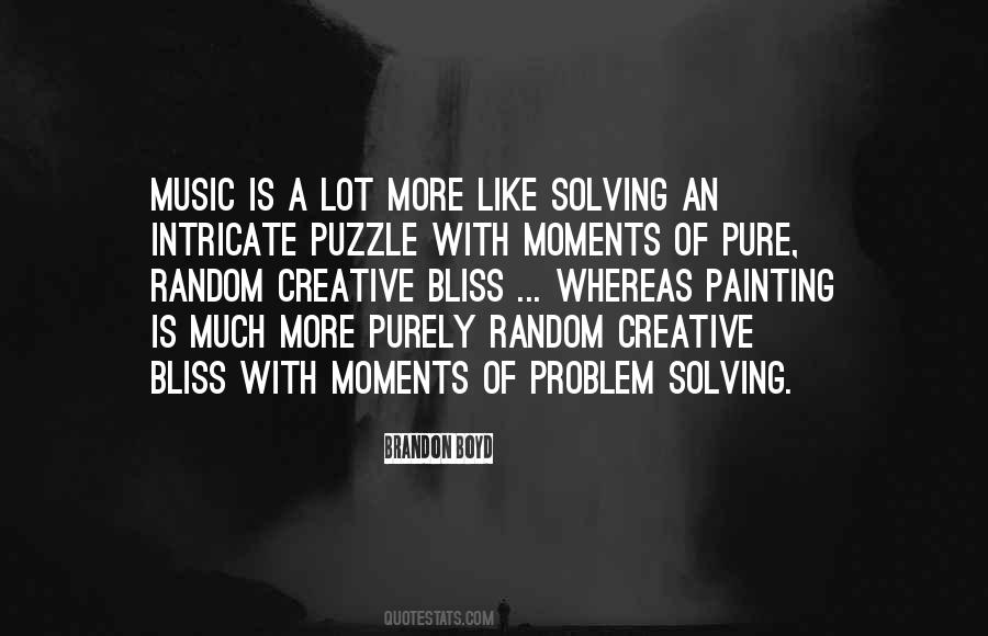 Puzzle Solving Quotes #261961