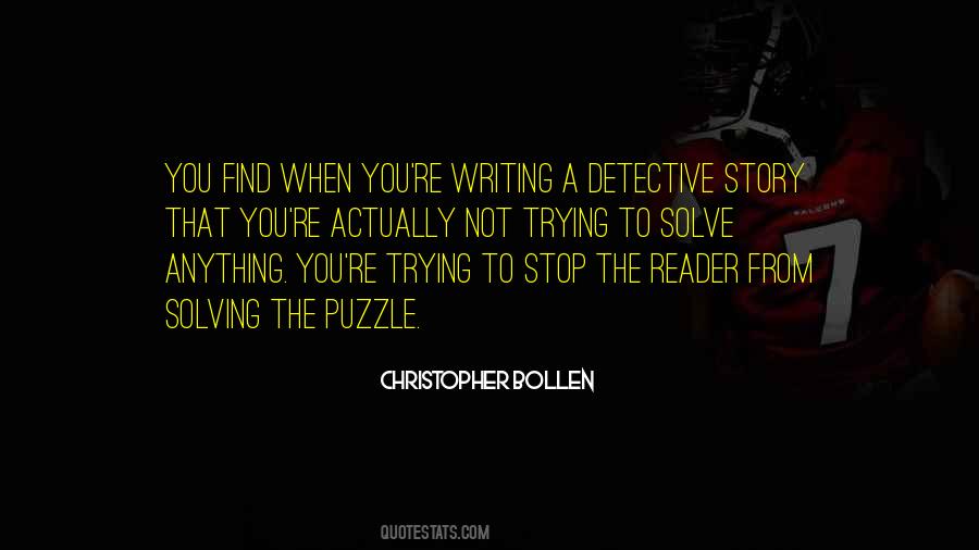 Puzzle Solving Quotes #361628