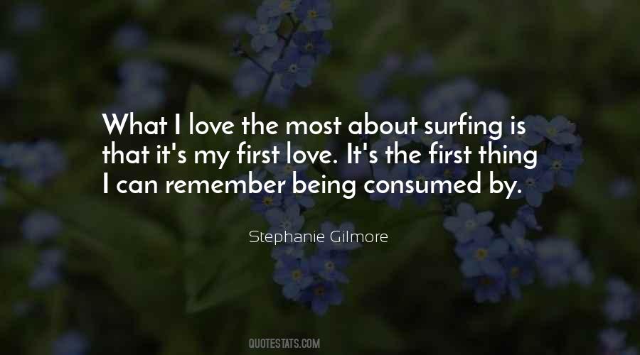 Quotes About Surfing And Love #1199526