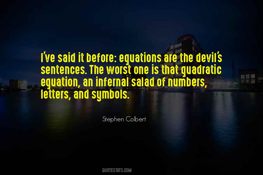 Quadratic Quotes #476713