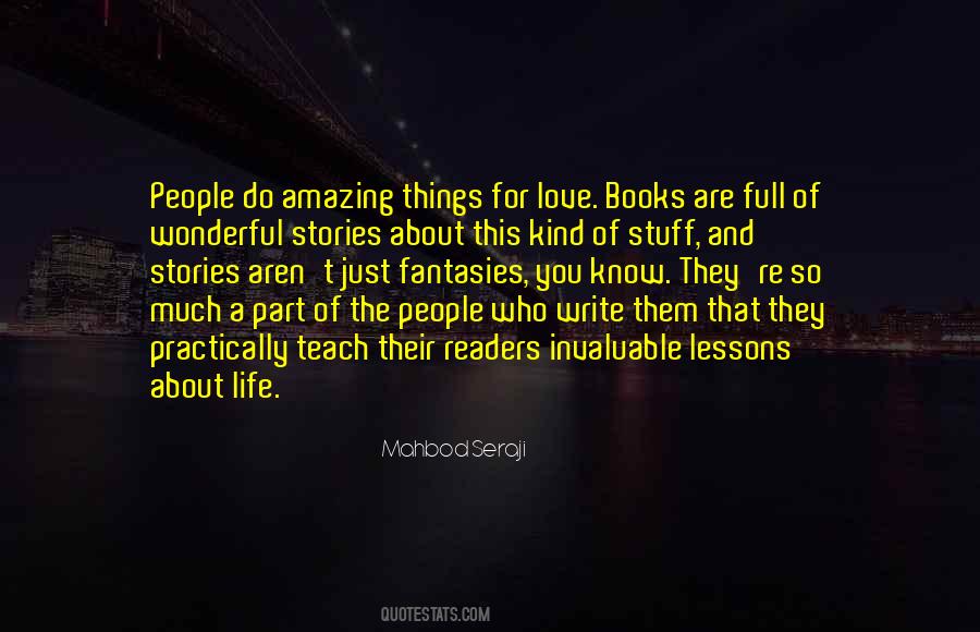 Quotes About Amazing Books #108741