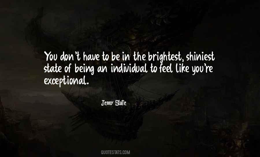 Quotes About Being An Individual #1704291