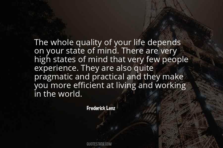 Quality Of Mind Quotes #1427310