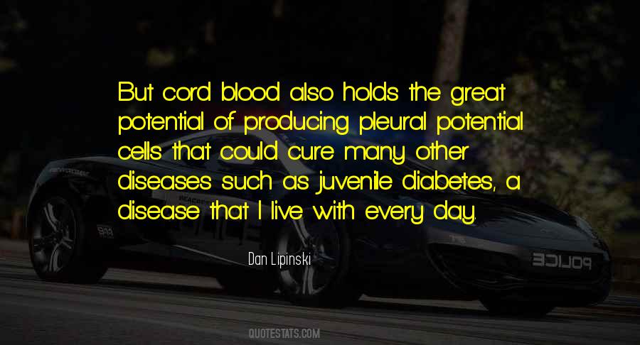 Quotes About A Cure For Diabetes #1269570