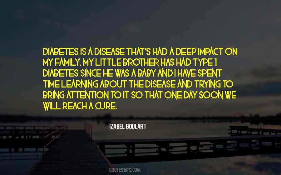 Quotes About A Cure For Diabetes #457548
