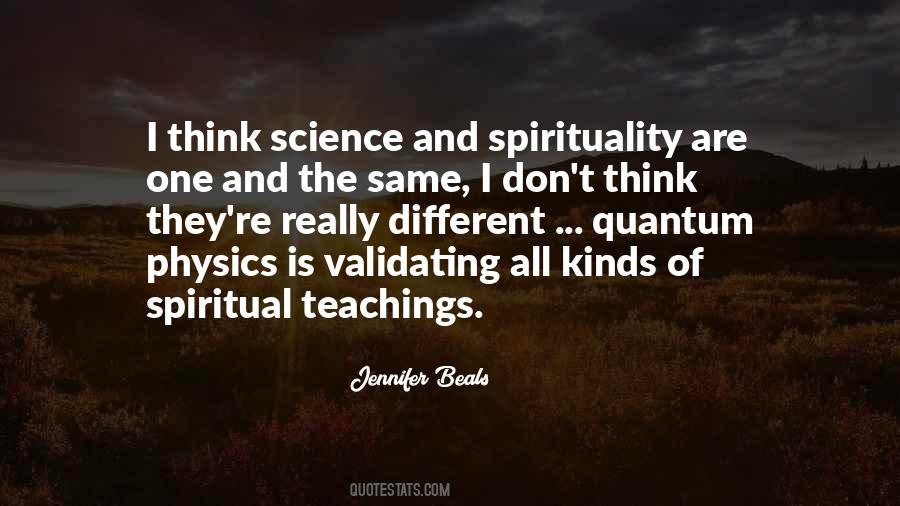 Quantum Physics Spirituality Quotes #994997