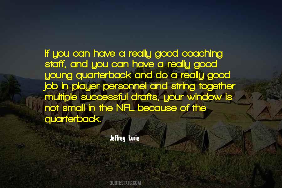 Quarterback Quotes #1131006