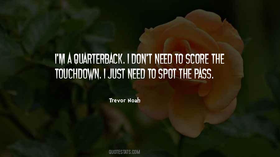 Quarterback Quotes #1137897