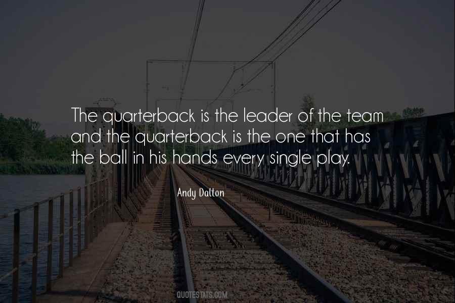 Quarterback Quotes #1195663