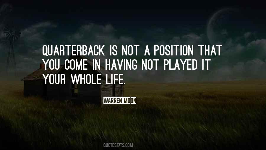 Quarterback Quotes #1289059