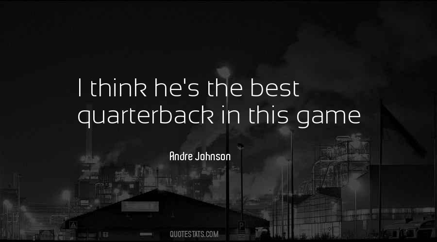Quarterback Quotes #1395765