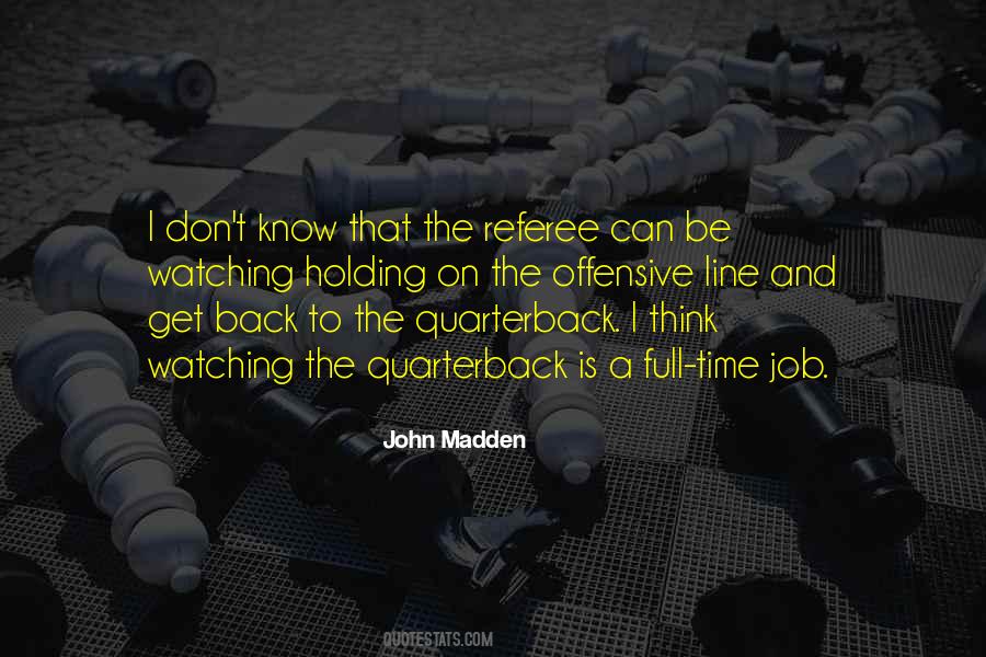 Quarterback Quotes #1635980